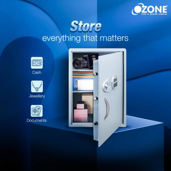 ozone multi purpose safe price - grey