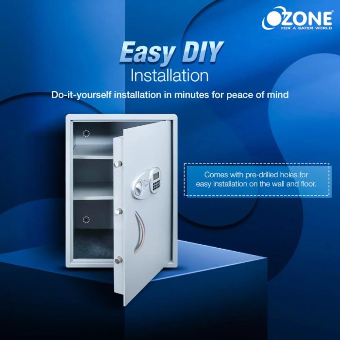 ozone multi purpose safe price - grey