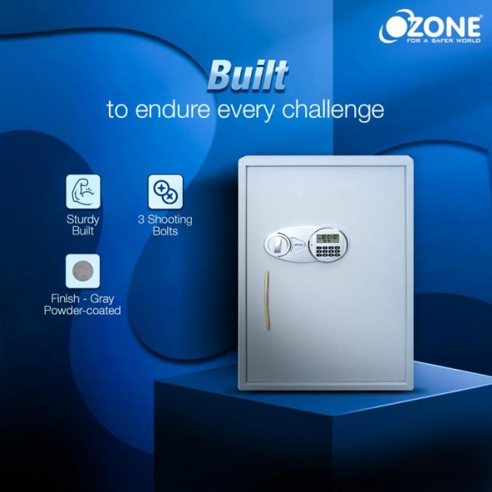 ozone multi purpose safe price - grey