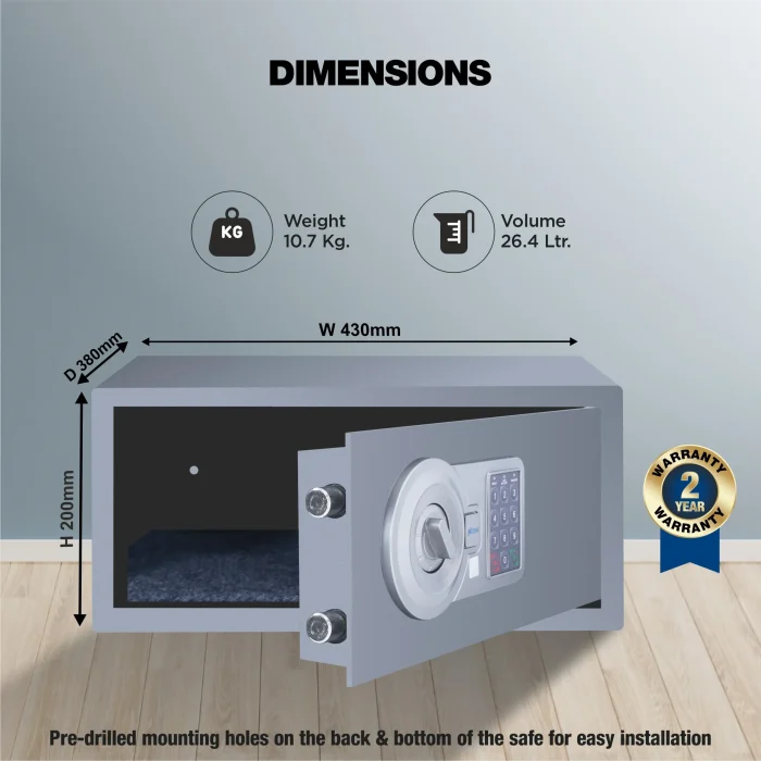 ozone agate laptop grey safe laptop locker price