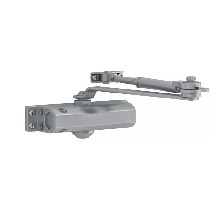 Yale Door Closer | Standard Arm 300 Series | Rack and Pinion Closer | Black and Silver - Buy at Best Price in India
