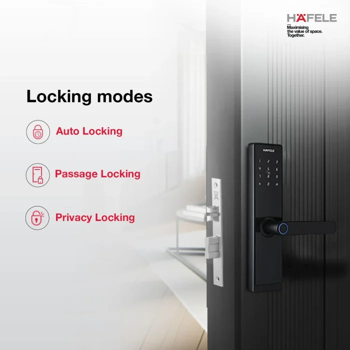 HAFELE RE-ACH DIGITAL LOCK BLACK