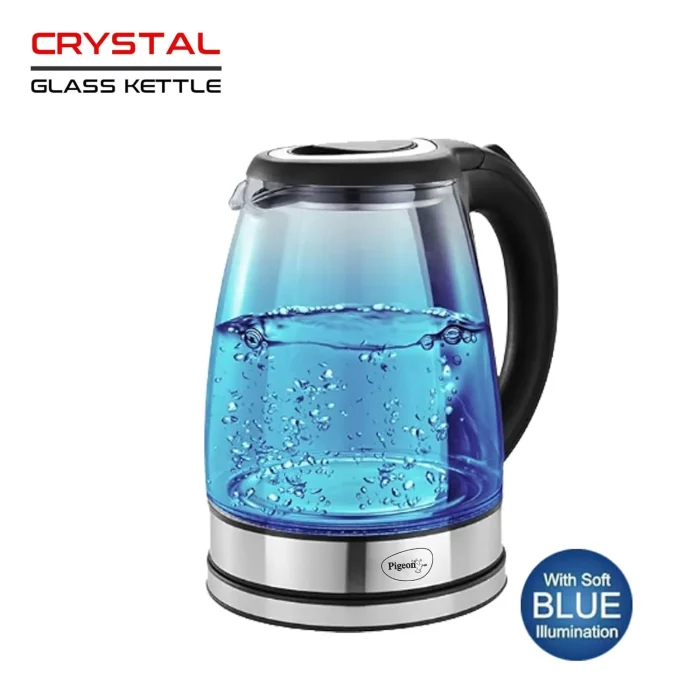 Pigeon Crystal Glass Electric Kettle 1.8 litre