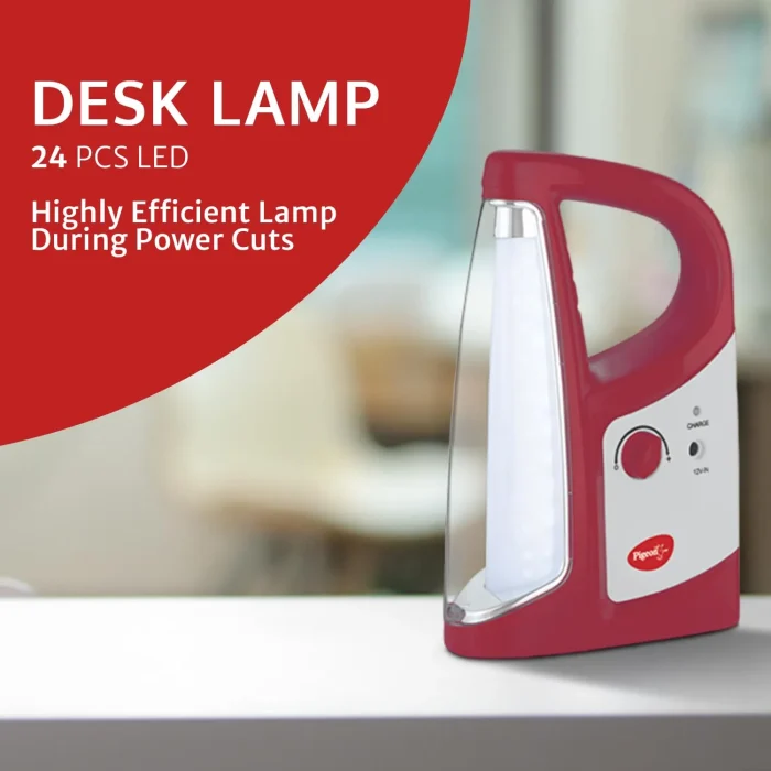 Pigeon Gleam LED Rechargeable Emergency Lamp