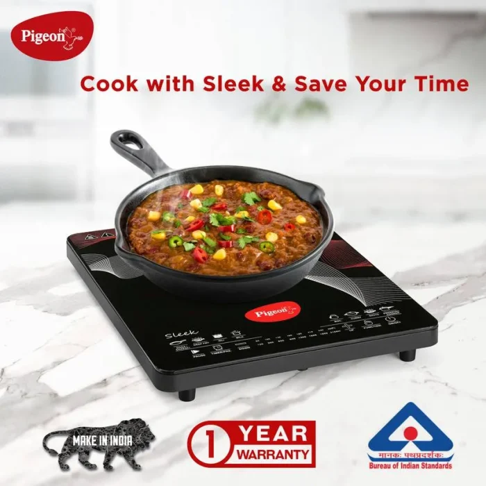Pigeon Induction Cooktop – Rapido Sleek 3