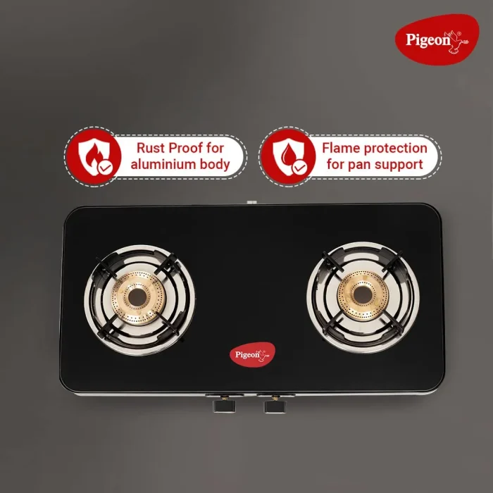 Pigeon Ultra Slim Gas Stove with 2 Burners