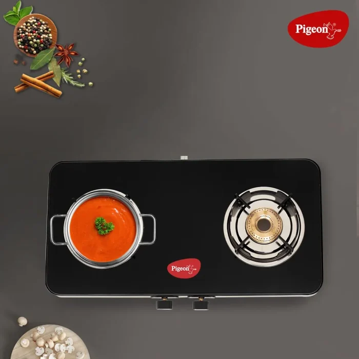 Pigeon Ultra Slim Gas Stove with 2 Burners
