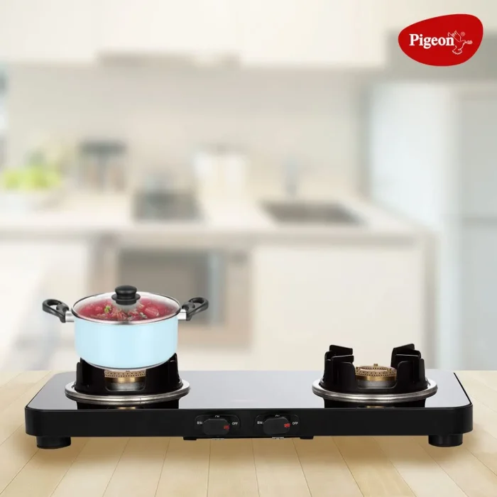 Pigeon Ultra Slim Gas Stove with 2 Burners