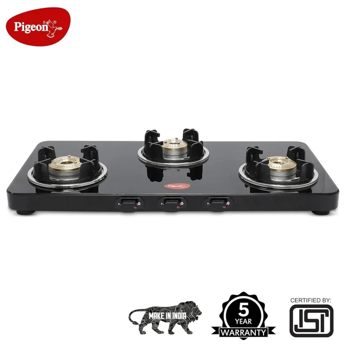 Pigeon Ultra Slim Gas Stove with 3 Burners