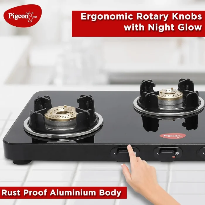 Pigeon Ultra Slim Gas Stove with 3 Burners