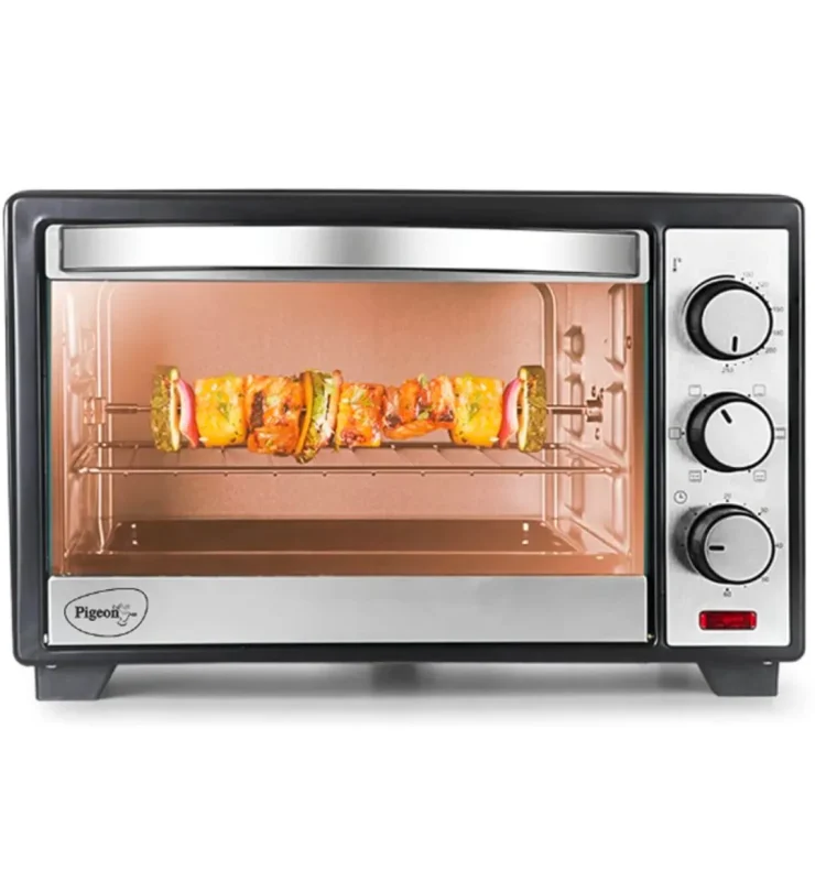 Pigeon Oven Toaster Grill | Black | 20 L | 4.3 Kg