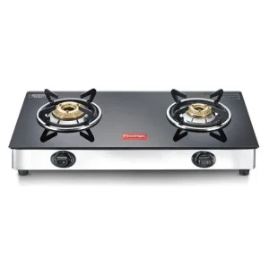 Prestige Marvel Plus GTM 02 SS Manual Stainless Steel 2 Burners Gas Stove