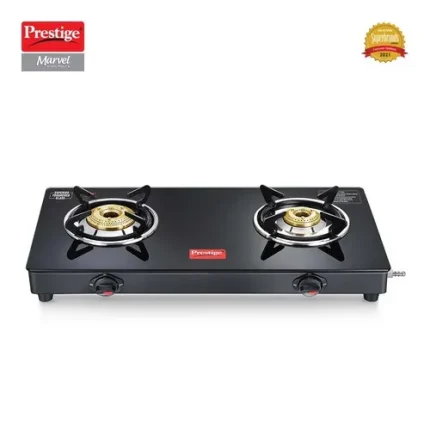 Prestige Gas Stove with 2 Burners Marvel Auto Ignition - GTM 02 AI