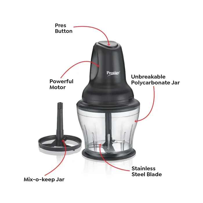 Prestige Electric Vegetable & Fruit Chopper - PEC 4.0