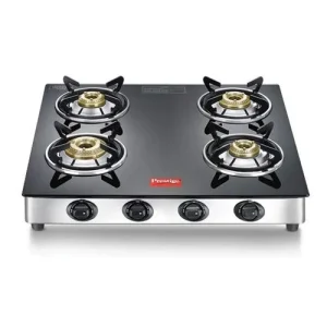 Prestige Gas Stove with 4 Burners Marvel Plus SS GTM 04