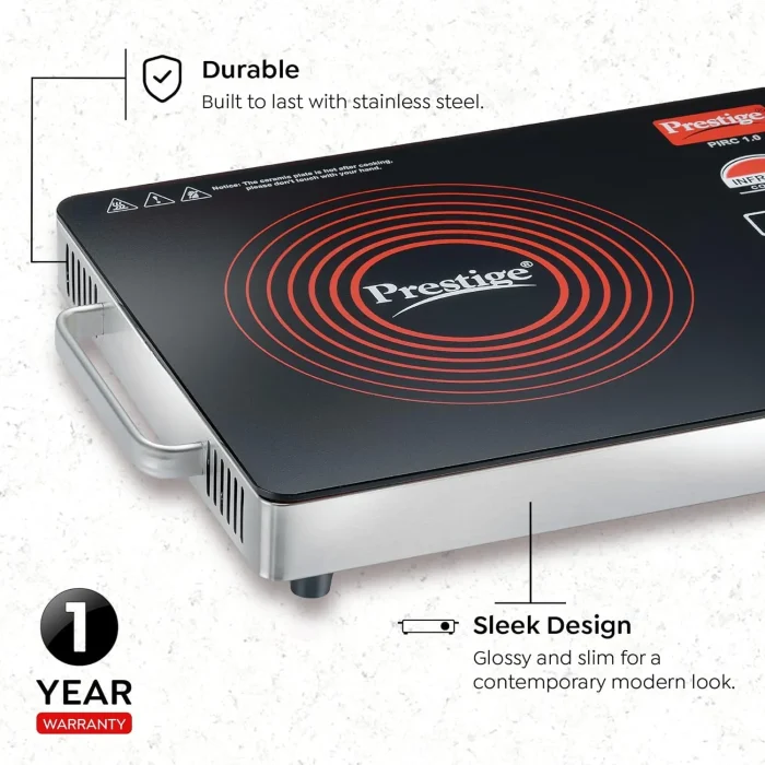 Prestige Infrared Cooktop 1.0 - 2200W
