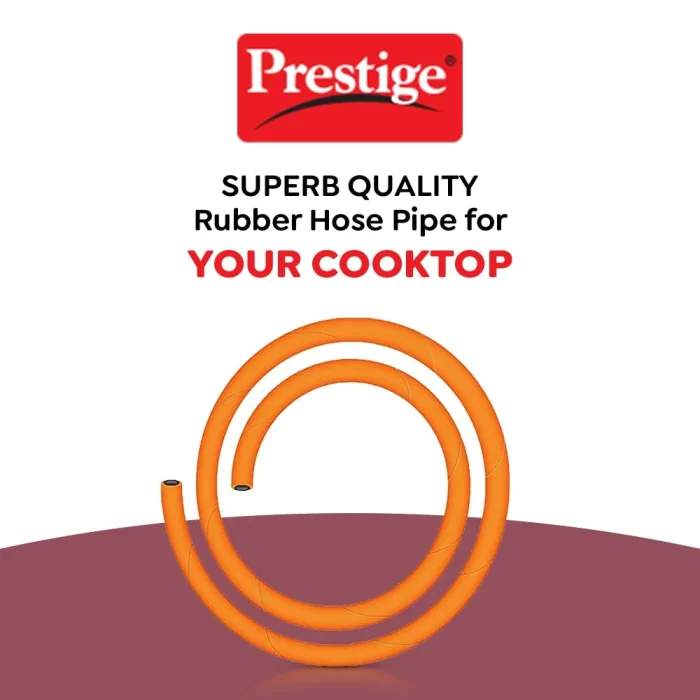 Prestige LPG Rubber Hose with Reinforced Steel Wire - 1.5 m