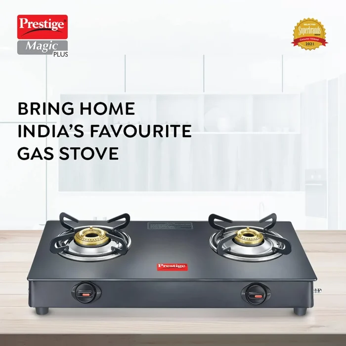 Prestige Magic Plus Gas Stove 2 Burner GTMP-02