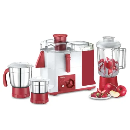 Prestige Platina Juicer Mixer Grinder - 3 Jars | 550 W