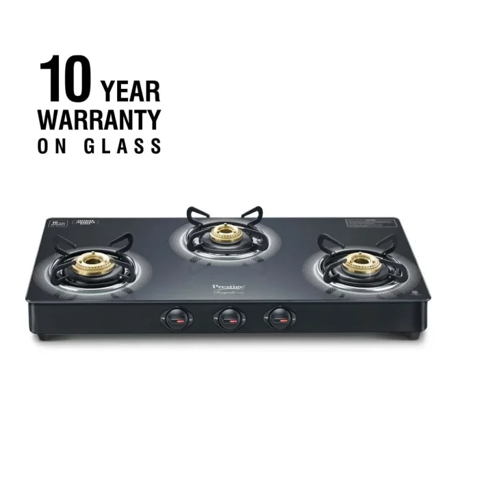 Prestige Royale Plus 3 burner gas stove