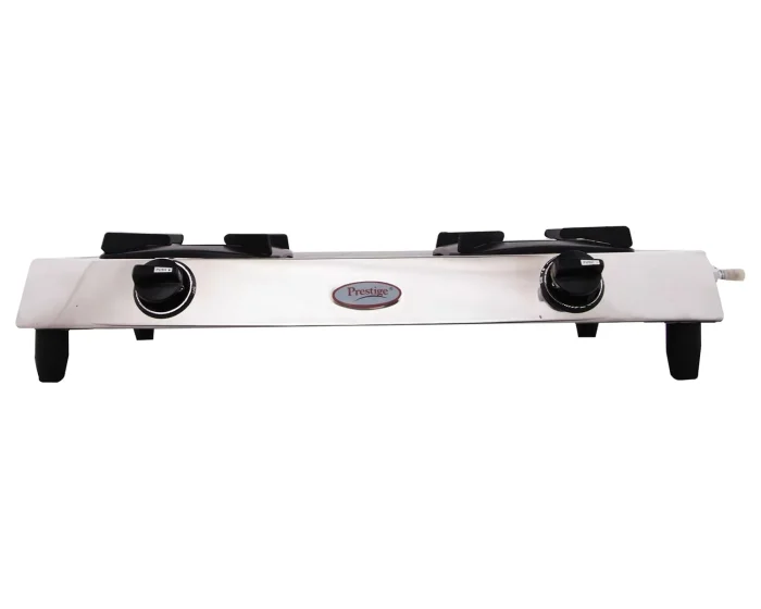 Prestige Star Gas Stove Stainless Steel 2 Burner