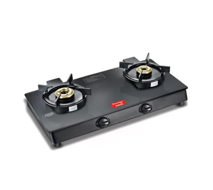 Prestige Svachh Neo 2 Burner Toughened Glasstop Gas Stove | Black