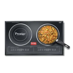 Prestige double induction cooktop