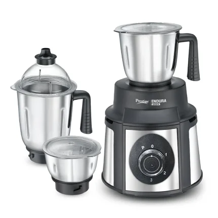 Prestige mixer grinder with 3 jars endura