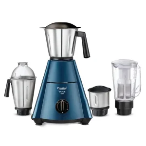 Prestige Grace Mixer Grinder with 4 Jars 750 Watts