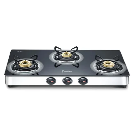 Prestige Royale Plus Gas Stove with 3 Burner SS
