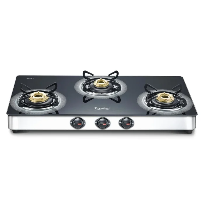 Prestige Royale Plus Gas Stove with 3 Burner SS