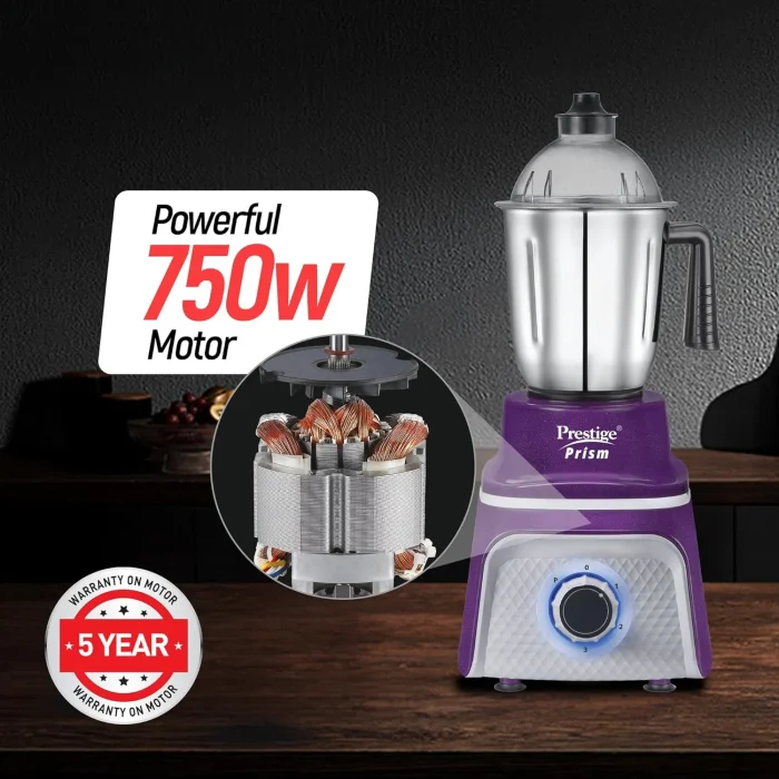 Prestige Prism Mixer Grinder with 3 Jars 