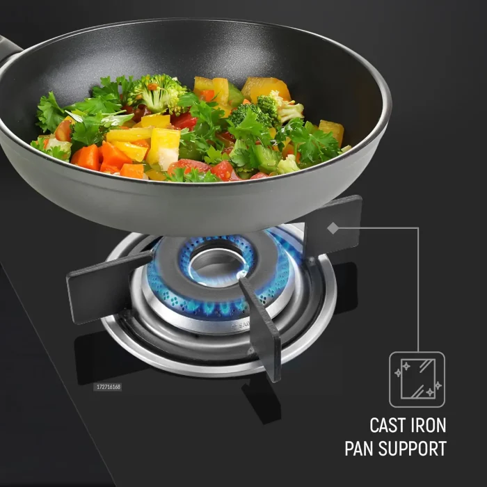 Prestige 2 Burner Efficia Convertible Gas Stove Hob