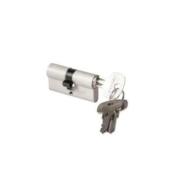 Hafele Euro Profile Double Cylinder | With 3 Regular Keys | 71 mm