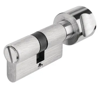 Hafele Profile Cylinder for Bathroom with Round Thumbturn (916.96.406)