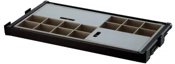 Hafele Semi- Open Storage Box | Aluminium Frame and Wood Interior for 30 Kg (807.96.344)