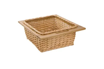 Hafele Wicker Basket with Handle