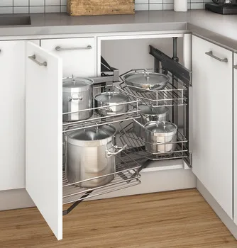 Hafele Pull Out and Turn for Corner Cabinets (542.00.303)