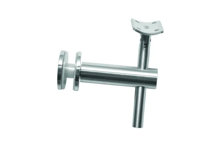 TAITON Glass Mounted Adjustable Handrail Support (TRF-HR-01)