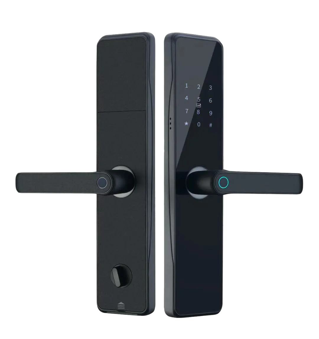 TAITON Digital Biometric Residential Wooden Door Lock (TAM-DL-MINISEC)