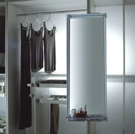 HYZIK Retractable Wardrobe Mirror (European Style)