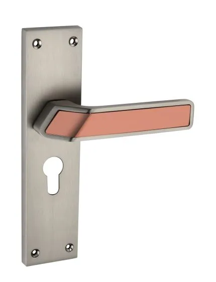 Georgia Mortise Door Handle Set With Cy/Ky Lock (Model-109)