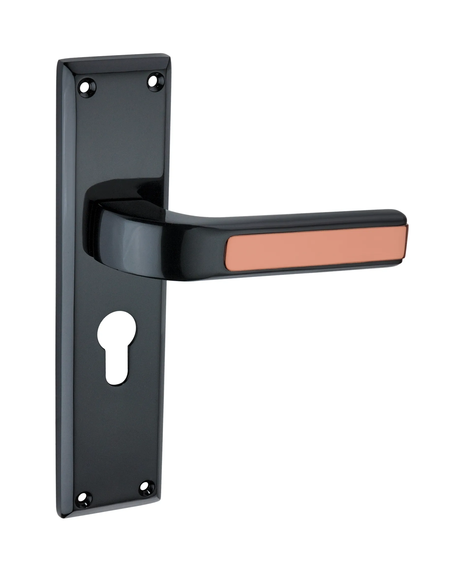 Georgia Mortise Door Handle Set With Cy/Ky Lock (Model-106)