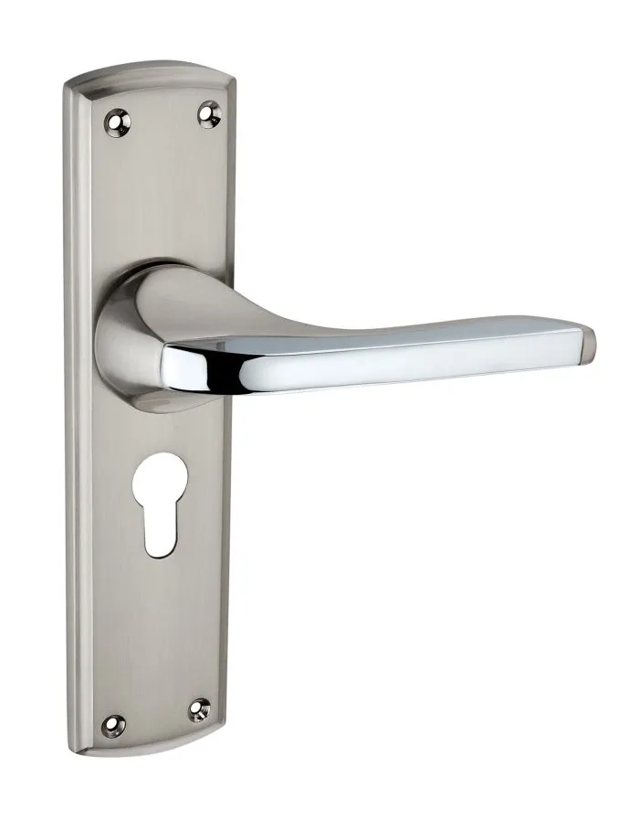 Georgia Model No.116 Mortise Door Handle Set With Cy/Ky Lock Set