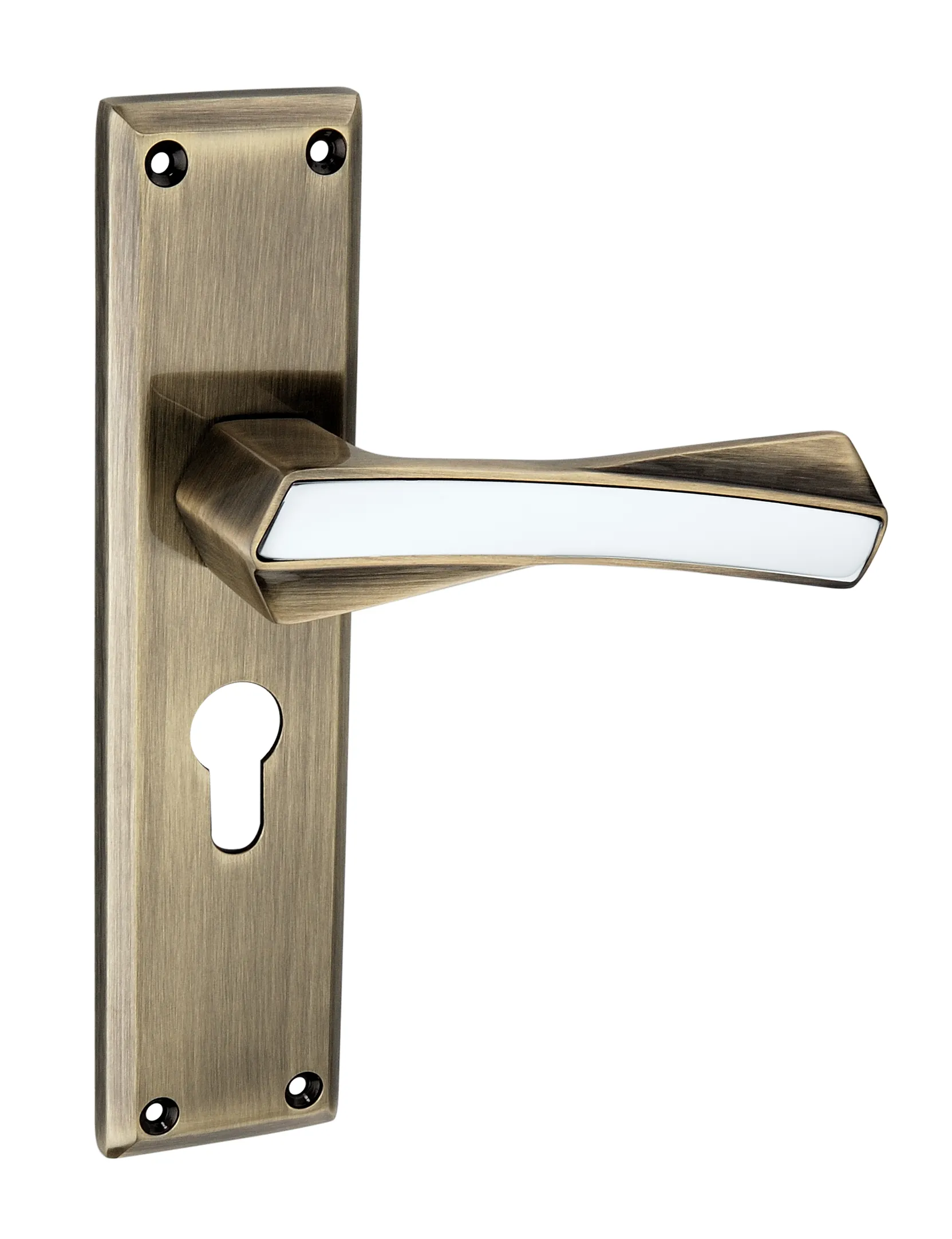 Georgia Mortise Door Handle Set With Cy/Ky Lock (Model-110)