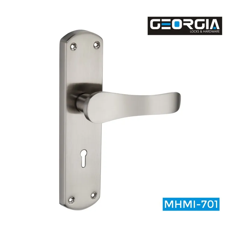 Georgia MHMI-701 Mortise Door Handle Set With Cy/Ky Lock Set