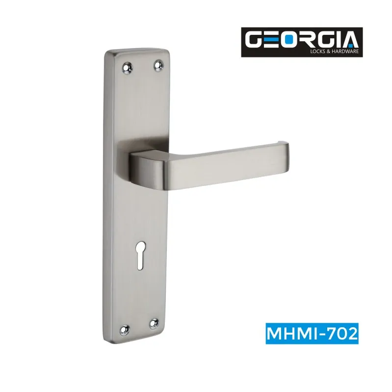 Georgia MHMI-702 Mortise Door Handle Set With Cy/Ky Lock Set