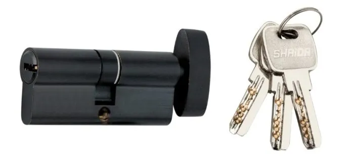 Shrida Brass 70 mm Pin Cylinder Lock