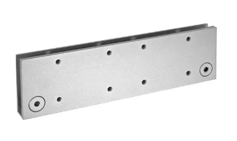 Ozone Plate For Mounting Door Closer on Glass (NSK-ACC-980) Silver
