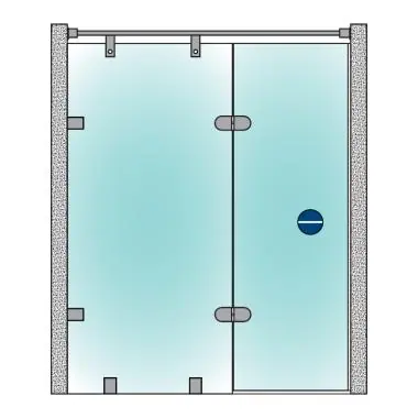 Ozone Glass Door Knob (ODK-1 STD PSS)